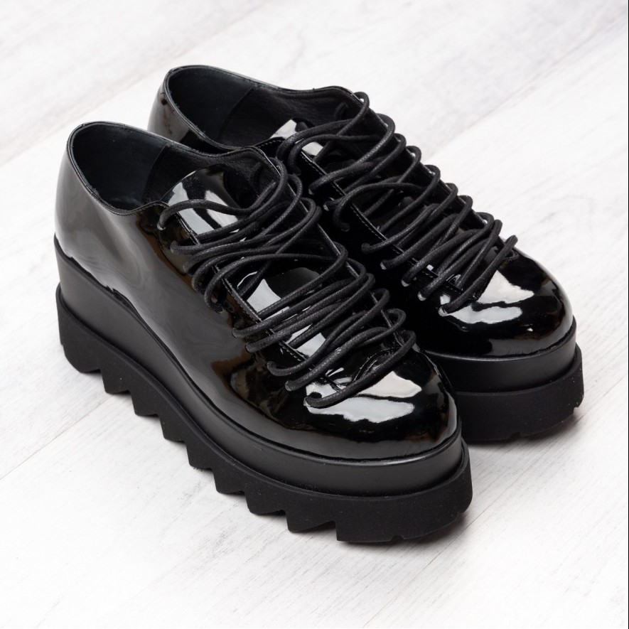 Pantofi - .Lyon - Liquid Black